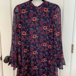 Floral Long Sleeve Dress